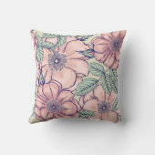 Coussin Illustration florale (Verso)