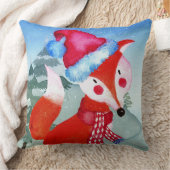 Coussin Illustration Fox Forest Woodland Friends (Couverture)