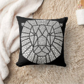 Coussin Illustration Lion Abstraite Art (Couverture)
