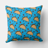 Coussin Illustration of tacos (Verso)