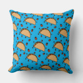 Coussin Illustration of tacos (Recto)