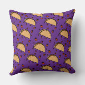 Coussin Illustration of tacos (Verso)