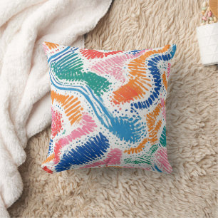 Coussin illustration vectorielle Abstraite avec une variét