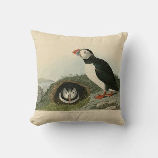 Coussin Illustration vintage de pouffin