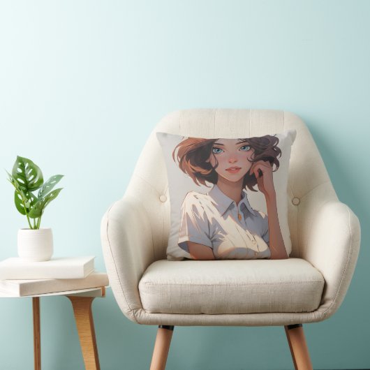 Coussin illustré (Chaise)