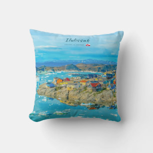 Coussin Ilulissat, Groenland - Ville des Icebergs