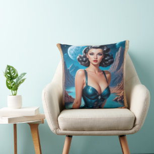 Coussin I'm On Vacation AI Concept Art de Xzendor7