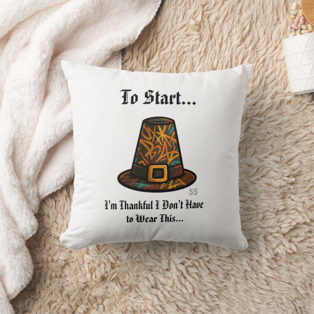 Coussin I'm Thankful/GPH (Couverture)