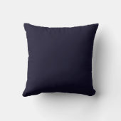 Coussin Image Abstraite de fleurs violettes et noires (Verso)
