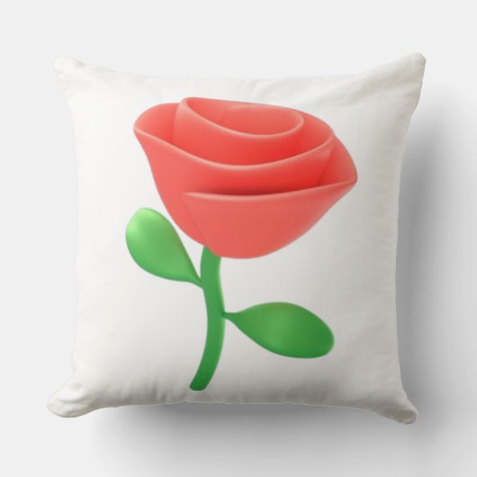 Coussin Image AI rose (Recto)