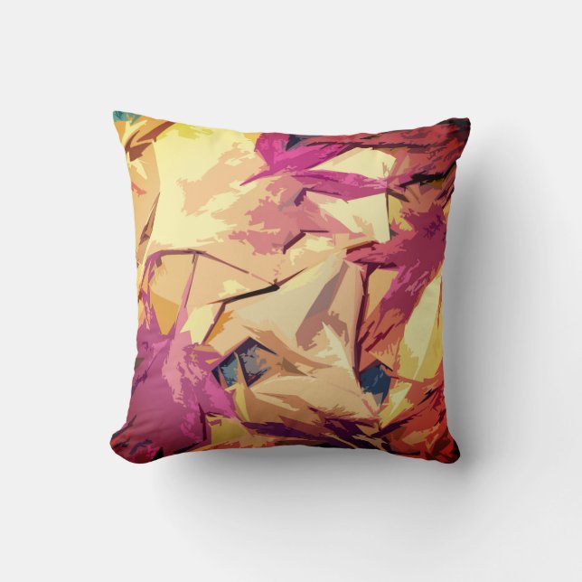 Coussin Image décorative de feuilles d'automne (Recto)