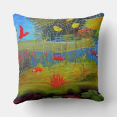 Coussin Image: Somewhere a lake. (Verso)
