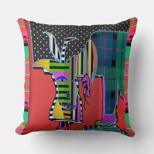 Coussin Imagerie Animale Imaginaire (Recto)