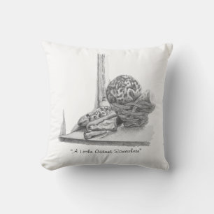Coussin Images de la vie encore en vie de coquillages et d