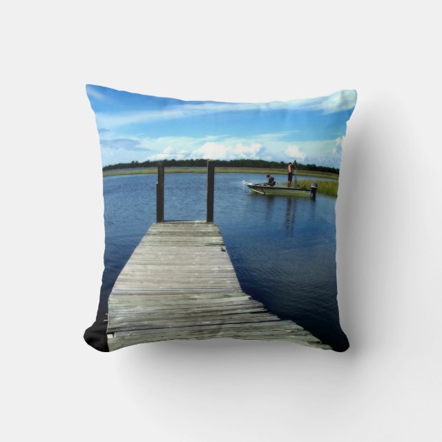 Coussin Images de pêche (Recto)