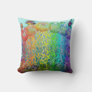 Coussin Imaginaire aquatique
