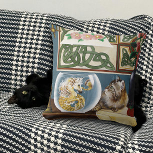 Coussin Imaginaire Cheval de Mer de Chat