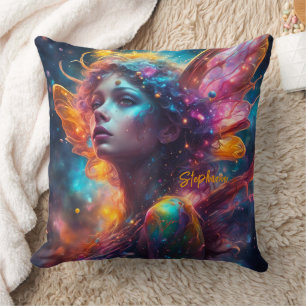 Coussin Imaginaire coloré Fée