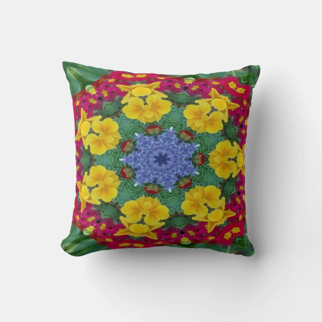 Coussin Imaginaire floral (Recto)