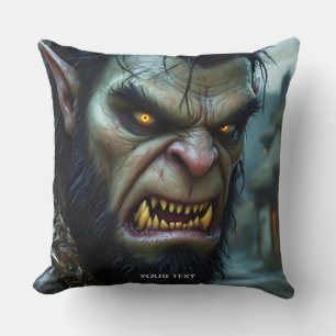 Coussin Imaginaire mignon grand guerrier fort