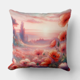 Coussin Imaginaire mignonne Belle Pépites Roses