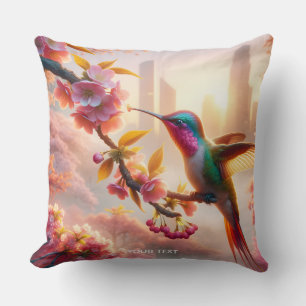 Coussin Imaginaire mignonne Sakura Bird City