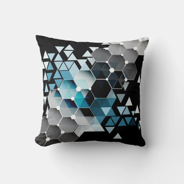 Coussin imagination géométrique (Recto)