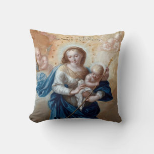 Coussin Immaculée conception