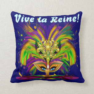 Coussin Important de la reine 1 de mardi gras eu