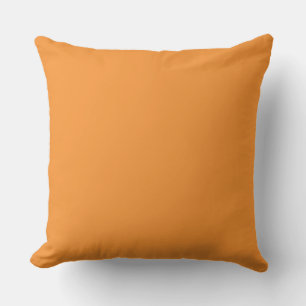 Coussin Impression à damiers double face Orange Mango
