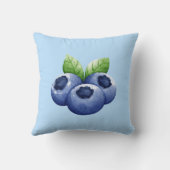 Coussin Impression Blueberry (Verso)