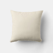 Coussin Impression botanique moderne de Feuilles tropicaux (Verso)