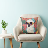Coussin Impression Cockatoo cool (Chaise)