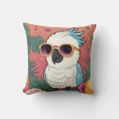 Coussin Impression Cockatoo cool (Recto)