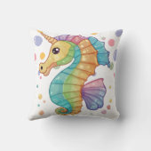 Coussin Impression couleur Seahorse (Verso)