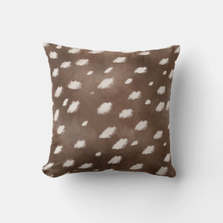 Coussin Impression de cerf mignon animal forêt tacheté