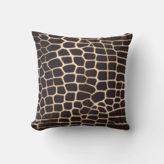 Coussin Impression de girafe