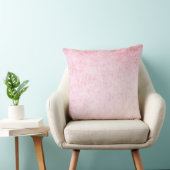 Coussin Impression de texture de velours rose clair (Chaise)
