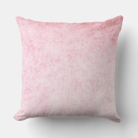 Coussin Impression de texture de velours rose clair (Recto)