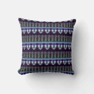 Coussin Impression Deep Purple Designer
