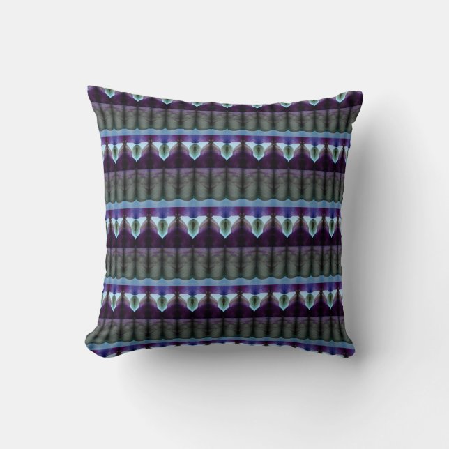 Coussin Impression Deep Purple Designer (Recto)