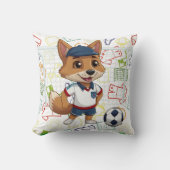 Coussin Impression d'une cayote de football (Recto)