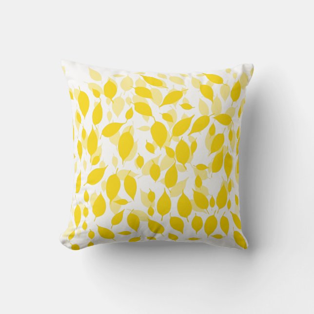 Coussin Impression florale décorative (Recto)