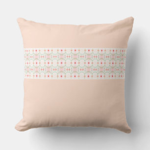 Coussin Impression florale Pastel