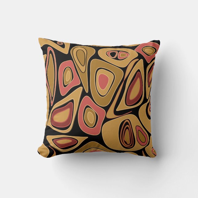 Coussin Impression motif Abstraite simple et transparente (Recto)