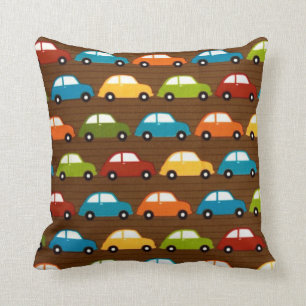 Coussin Impression Motif Automobile