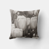 Coussin Impression photographique de tulipes rouges. aiman (Verso)