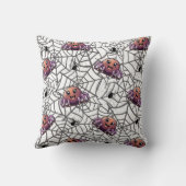 Coussin Impression Spider Purple (Verso)