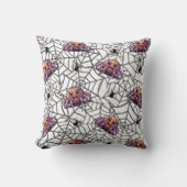 Coussin Impression Spider Purple (Recto)