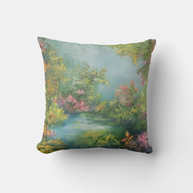 Coussin Impression tropicale 1993 (Recto)